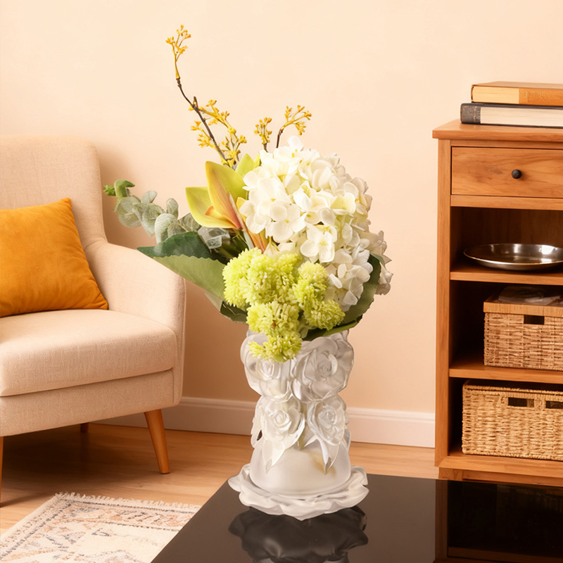 Proses Tuangan Lilin Hilang Hiasan Rumah Kaca Kristal Pasu Kaca 