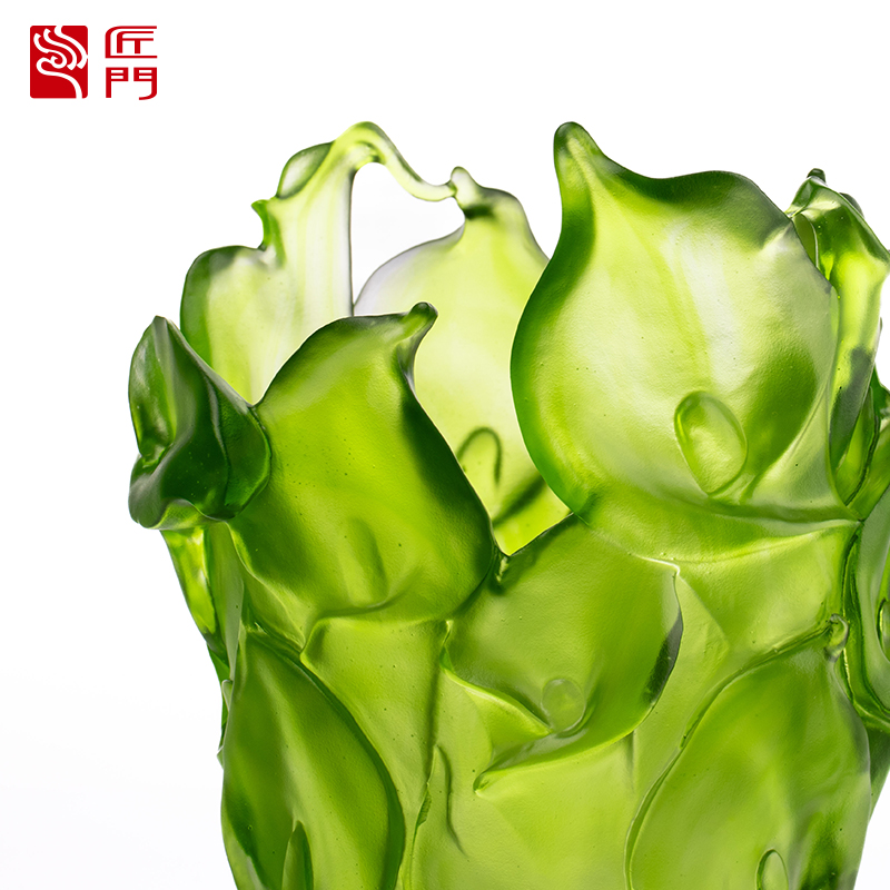 Pasu Kaca Beracuan Lilin untuk Gubahan Bunga Ruang Tamu Kaca Kristal Pemegang Bunga Terpelihara Artistik Meja Makan Rumah Hiasan Hiasan Hiasan Calla Lily