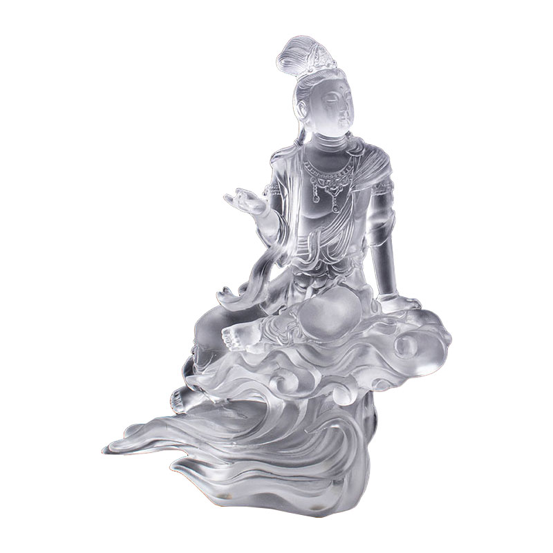 Arca Kaca Lutsinar Avalokiteśvara Bodhisattva