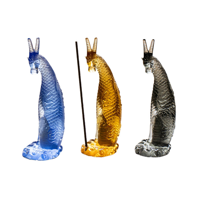 Pemegang Kemenyan Kaca Kirin