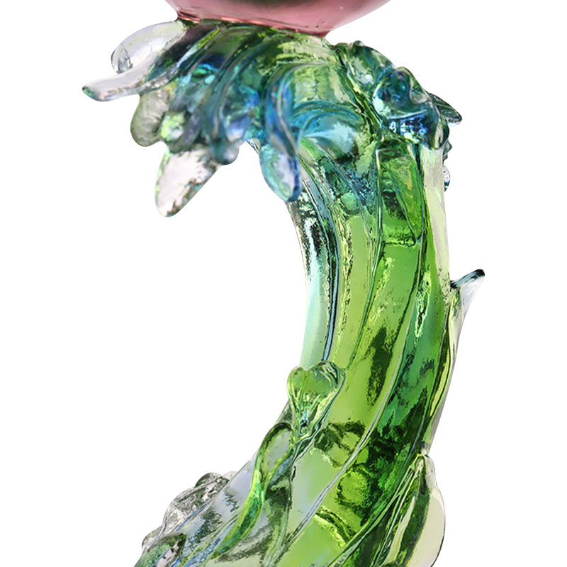 Lilin bentuk Lotus Kaca Kristal