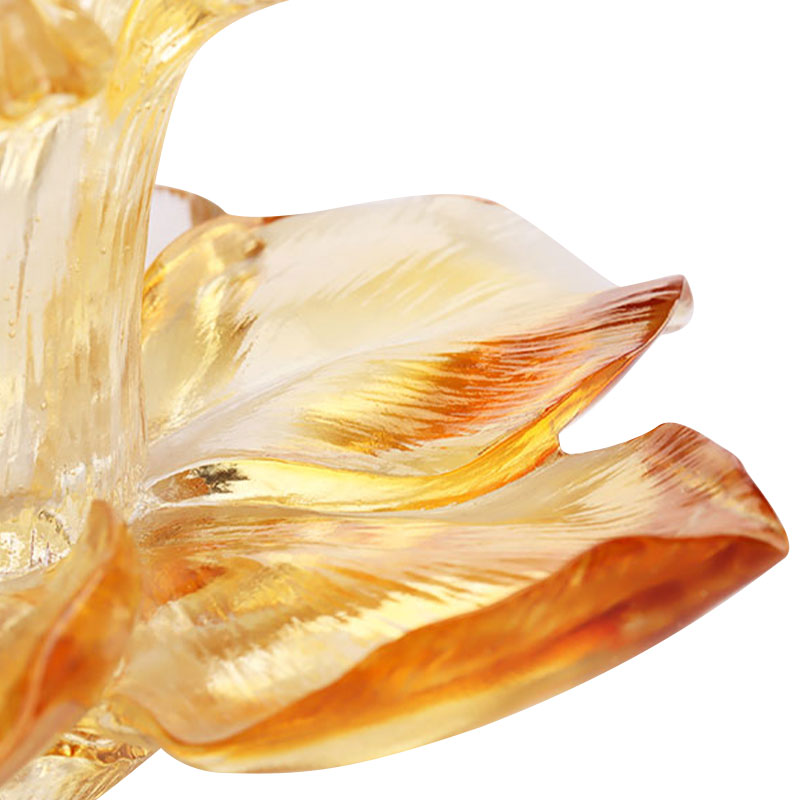 Pemegang Lilin berbentuk Kelopak Kaca