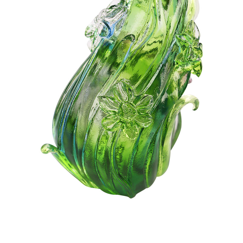 Lilin bentuk Lotus Kaca Kristal