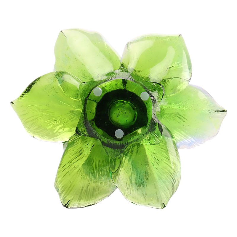 Pemegang Lilin berbentuk Kelopak Kaca