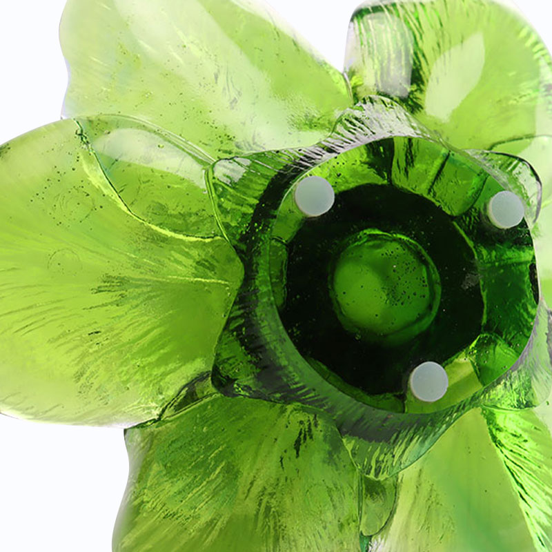 Pemegang Lilin berbentuk Kelopak Kaca