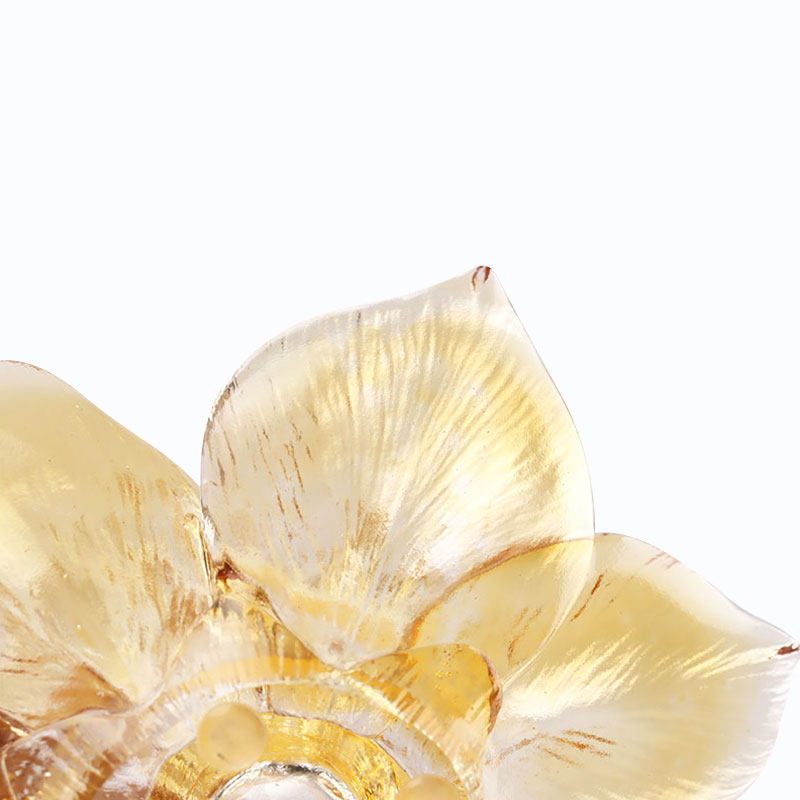 Pemegang Lilin berbentuk Kelopak Kaca