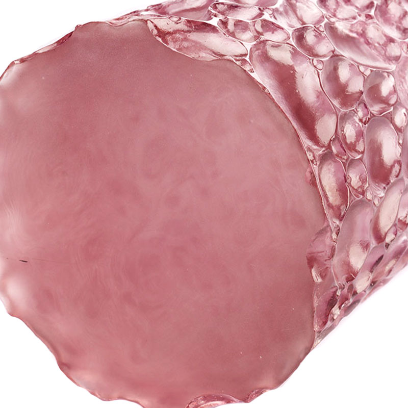 Tekstur kerikil pasu kaca merah jambu ungu