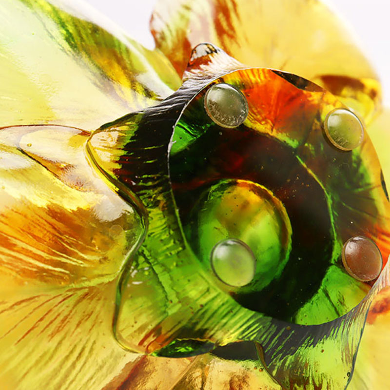 Pemegang Lilin berbentuk Kelopak Kaca