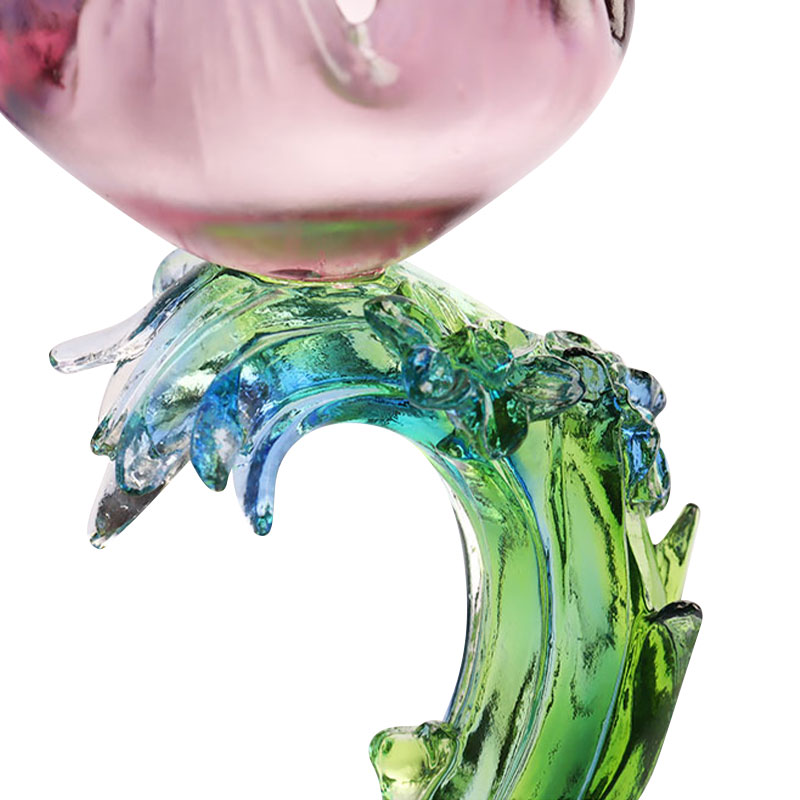 Lilin bentuk Lotus Kaca Kristal