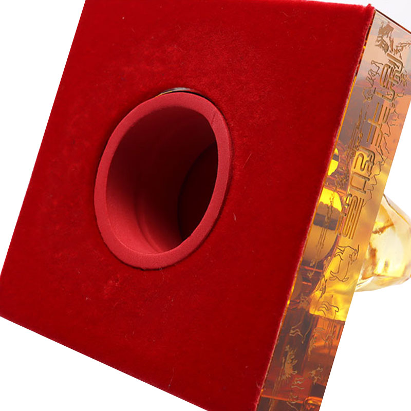 Set Botol Wain Kaca Kristal Bentuk Haiwan Zodiak Cina