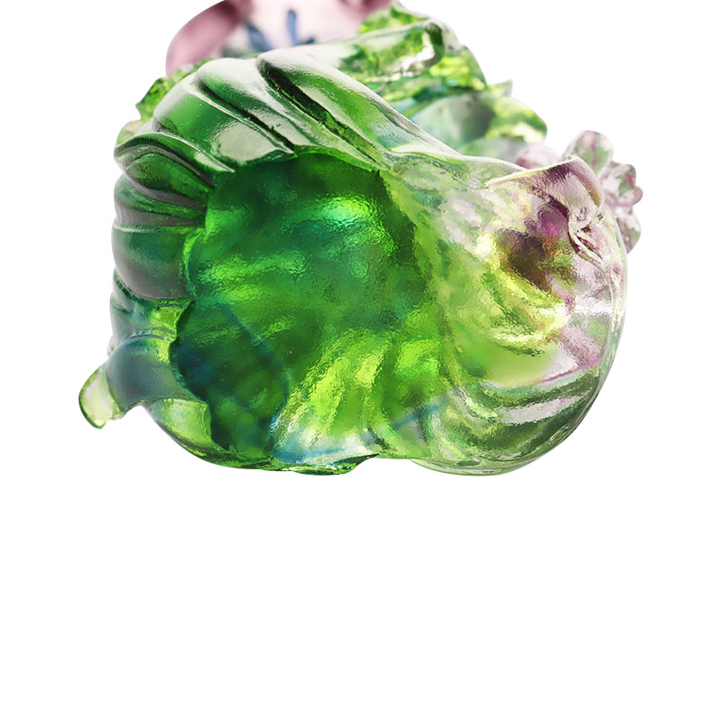 Lilin bentuk Lotus Kaca Kristal