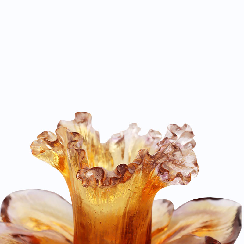 Pemegang Lilin berbentuk Kelopak Kaca