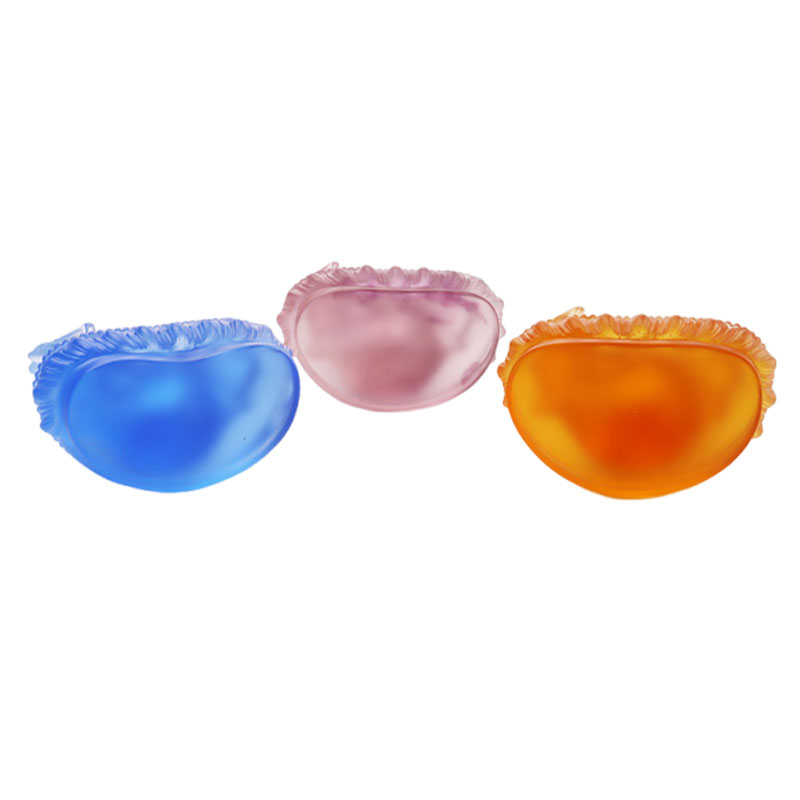 Patung Buddha Ubat Kristal Liuli yang berwarna-warni