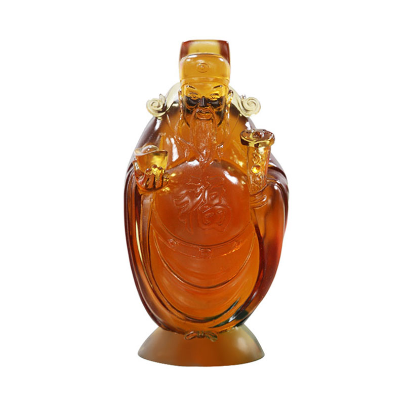 Kaca Tuhan Kekayaan Ornamen