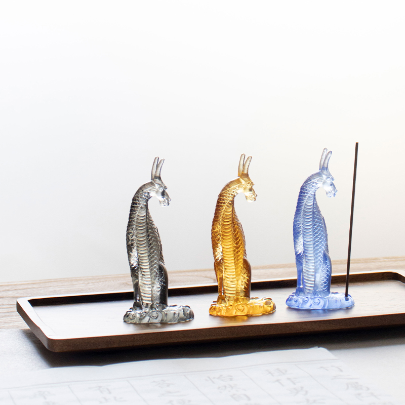 Pemegang Kemenyan Kaca Kirin