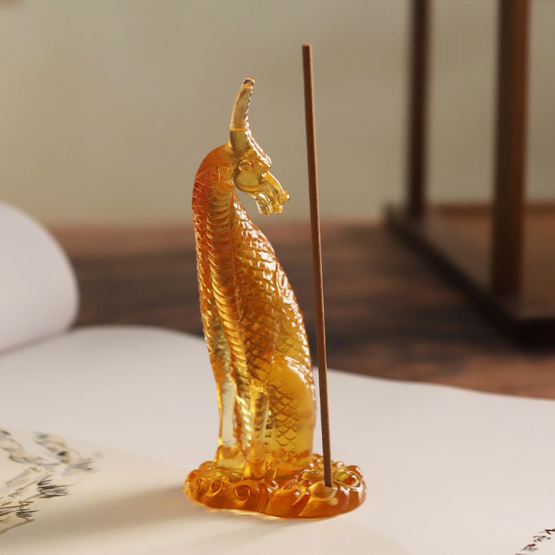 Pemegang Kemenyan Kaca Kirin