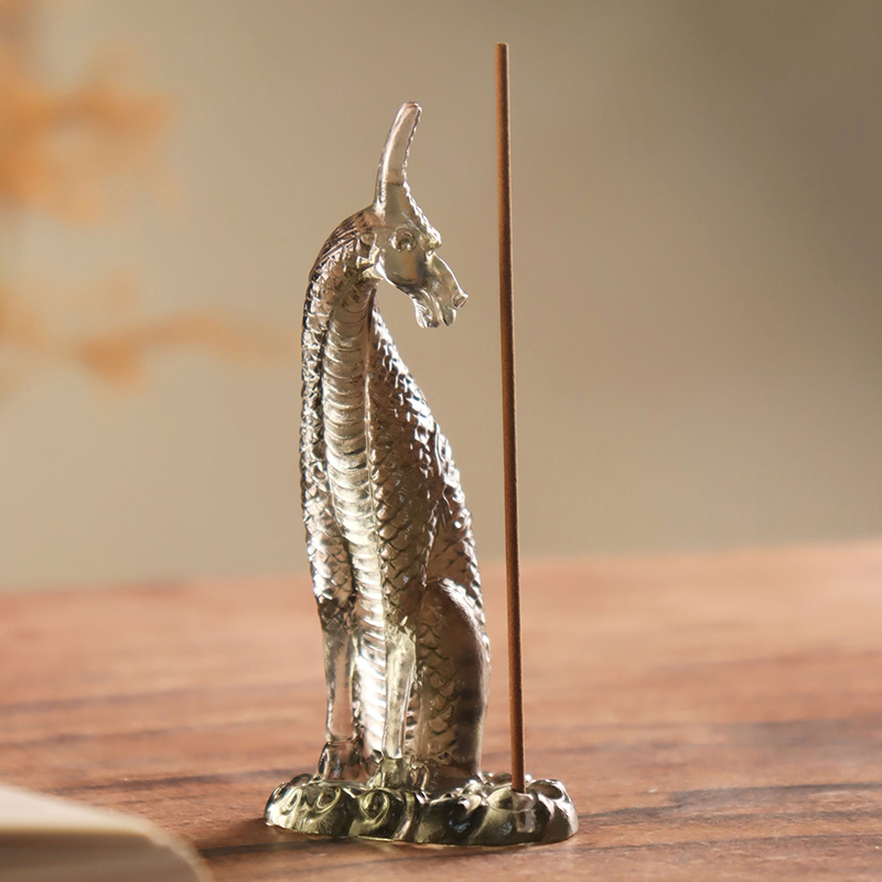 Pemegang Kemenyan Kaca Kirin