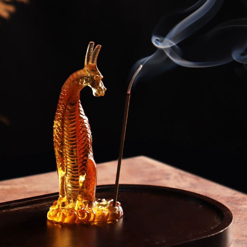 Pemegang Kemenyan Kaca Kirin