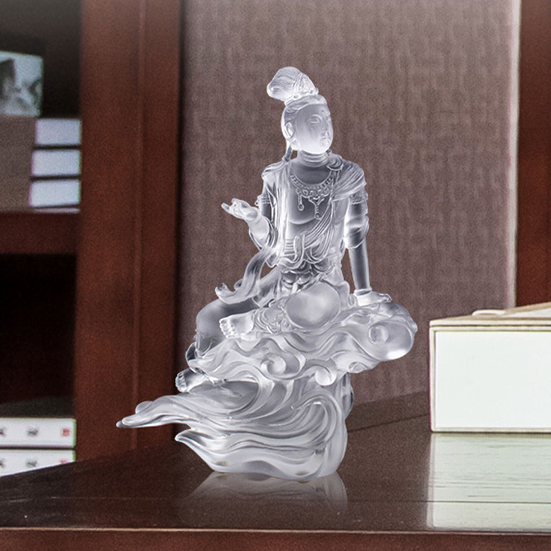 Arca Kaca Lutsinar Avalokiteśvara Bodhisattva