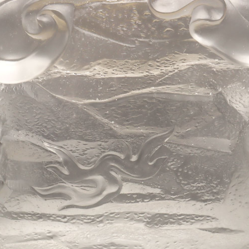 Patung Kaca Bodhisattva Ksitigarbha